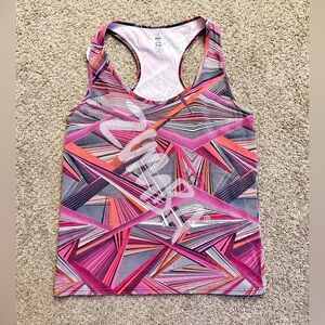 Zumba Colorful Geometric RacerBack Tank Top